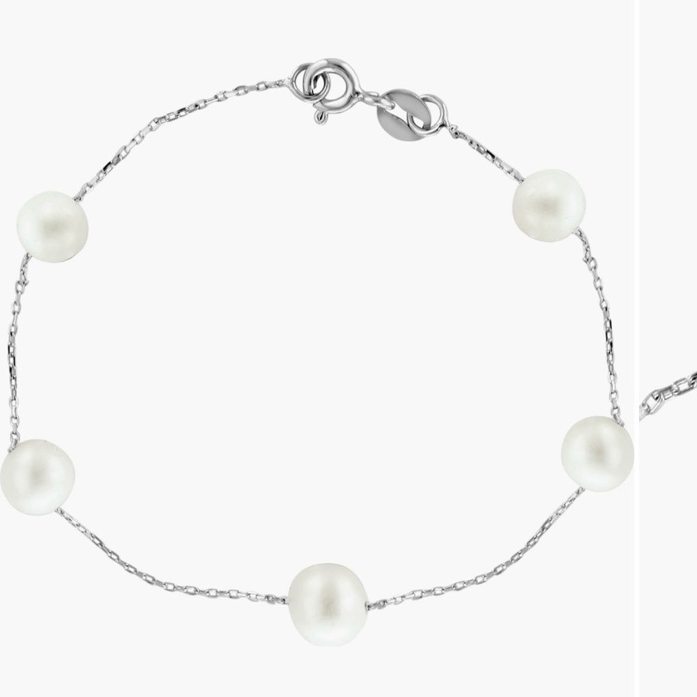 Effy sterling silver 6-7mm
Fresh water Pearl Bracelet